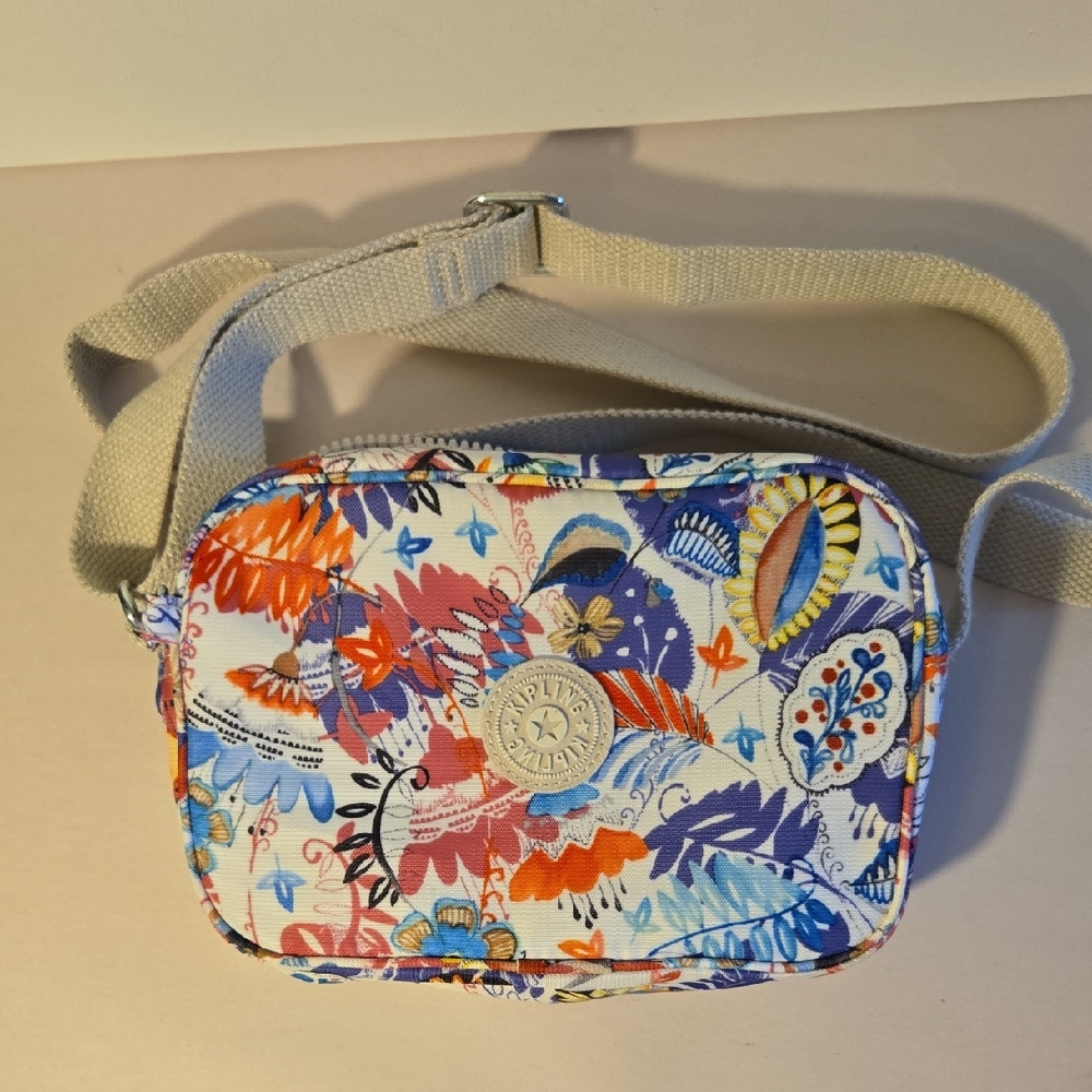Kipling Multicolor Floral Crossbody Bag